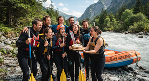 Rafting zum Geburtstag