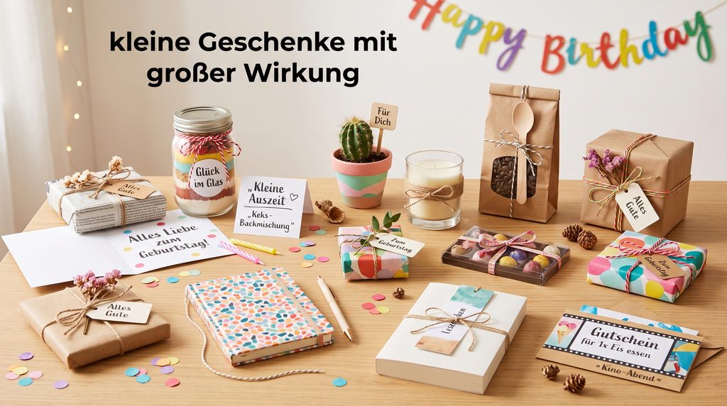 Geburtstagsgeschenke unter 20 Euro