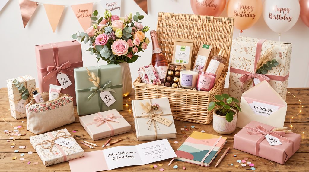 Geburtstagsgeschenke für Frauen: 20 schöne Ideen