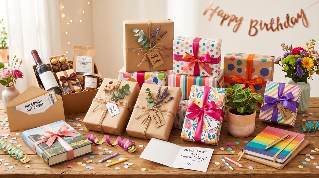 Geschenkideen zum Geburtstag